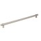 Jeffrey Alexander 900 mm Center-to-Center Satin Nickel Key Grande Cabinet Bar Pull 5900SN - alternate 1